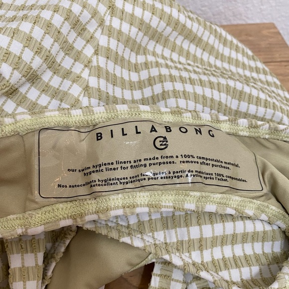 The Salty Blonde plaid One-Piece Swimsuit- Billabong…NEW - Picture 6 of 11